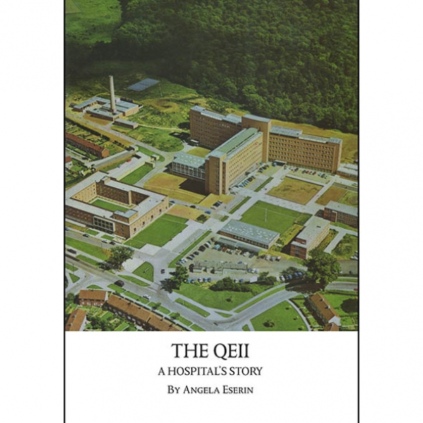 'The QEII - A Hospital's Story' front cover
