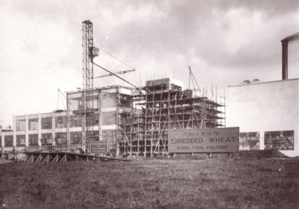 The 7 Acre Site for Shredded Wheat's Model Food Factory