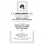 E R Holloway Barnet Comb Lustrac Plastics Hydeway Ltd