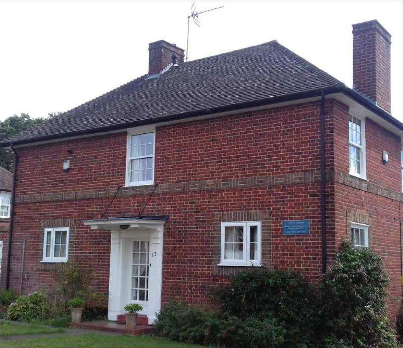 Louis de Soissons' former home in Guessens Road, WGC